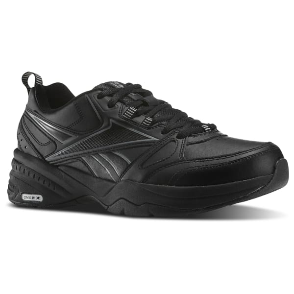 Reebok Royal Trainer 4E Walking Shoes For Men<br />Colour:Black/Grey